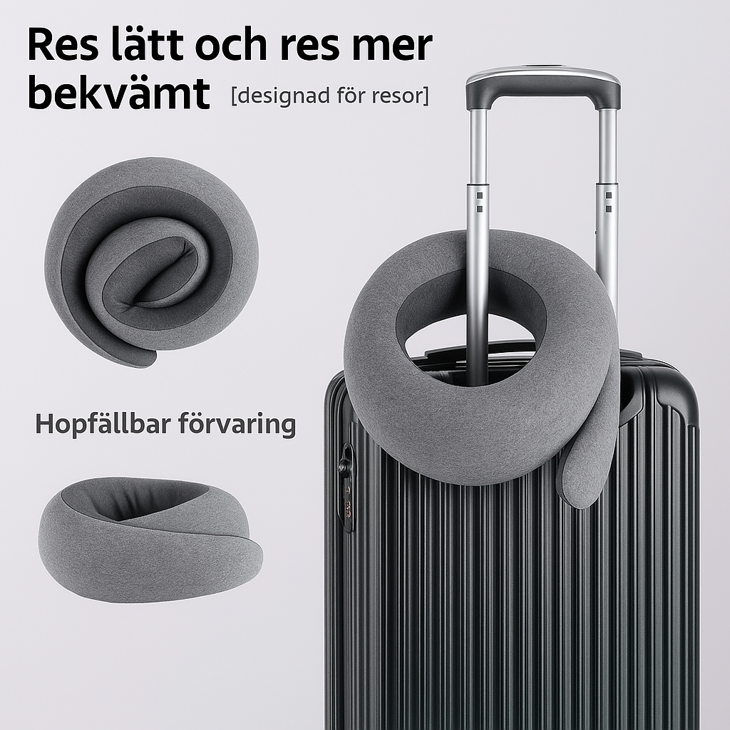 Premium Nackkudde i Memory Foam™